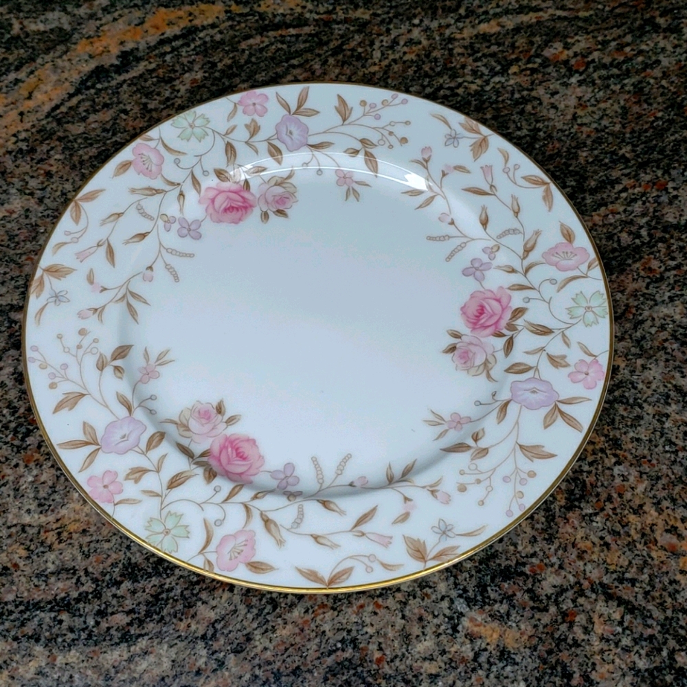 5/$25 Jeanette by Sango Japan  desert plate